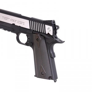 Страйкбольный пистолет Cybergun Colt 1911 (Rail) CO2 Blowback Pistol Dual Tone Slide арт.: 180525 [CYBERGUN]